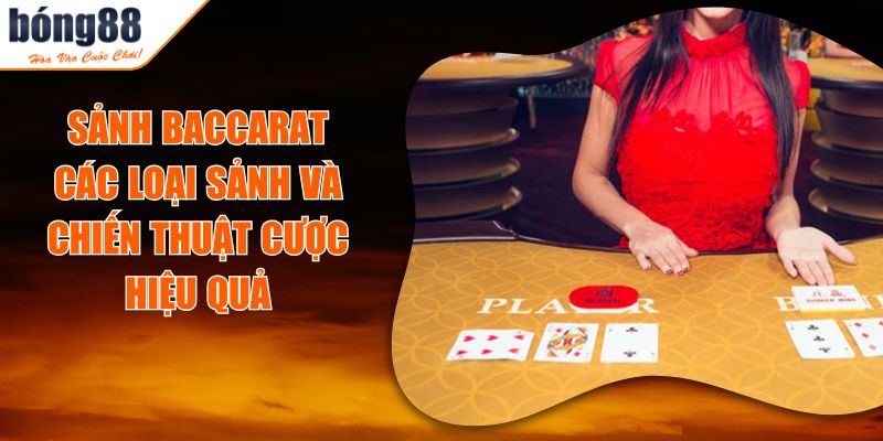 Sảnh Baccarat - Các Loại Sảnh Và Chiến Thuật Cược Hiệu Quả